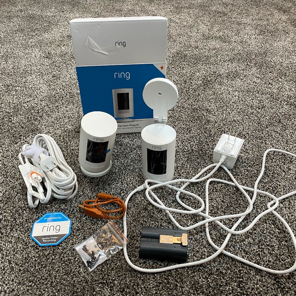 Ring security cameras (stick up cams)